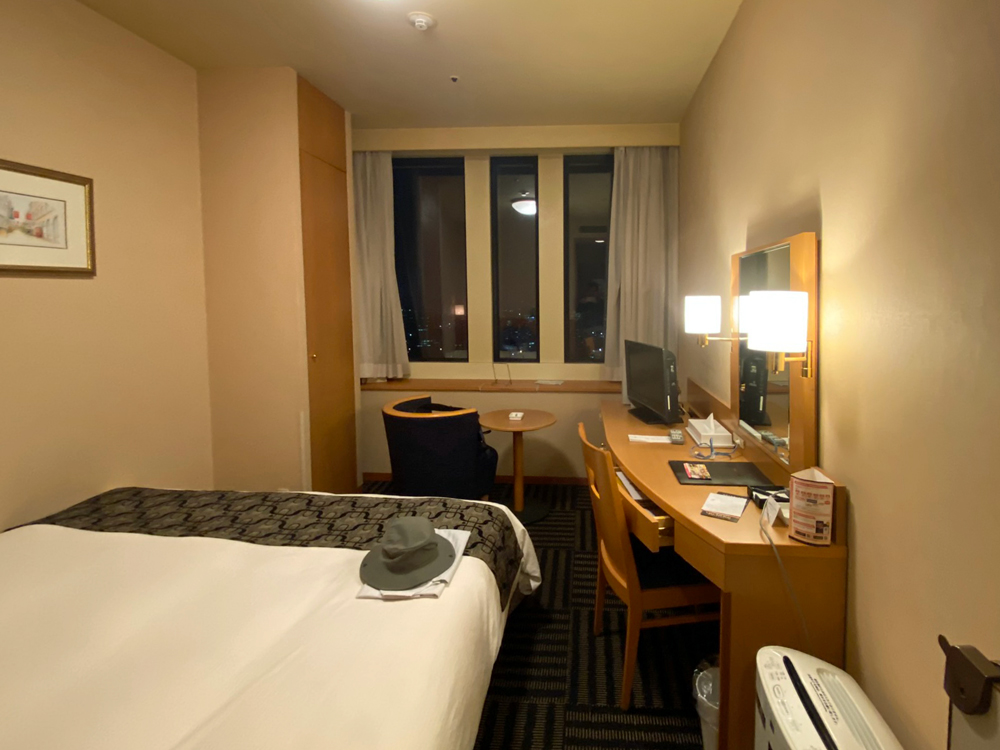 山形駅西口ワシントンホテル19階客室
